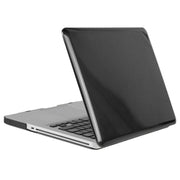 ENKAY for Macbook Pro 13.3 inch (US Version) / A1278 Hat-Prince 3 in 1 Crystal Hard Shell Plastic Protective Case with Keyboard Guard & Port Dust Plug(Black)