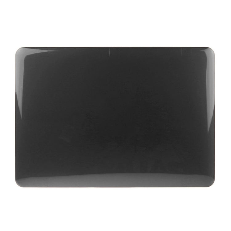 ENKAY for Macbook Pro 13.3 inch (US Version) / A1278 Hat-Prince 3 in 1 Crystal Hard Shell Plastic Protective Case with Keyboard Guard & Port Dust Plug(Black)