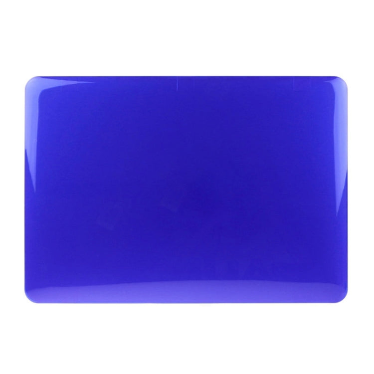 ENKAY for Macbook Pro 13.3 inch (US Version) / A1278 Hat-Prince 3 in 1 Crystal Hard Shell Plastic Protective Case with Keyboard Guard & Port Dust Plug(Dark Blue)