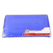 ENKAY for Macbook Pro 13.3 inch (US Version) / A1278 Hat-Prince 3 in 1 Crystal Hard Shell Plastic Protective Case with Keyboard Guard & Port Dust Plug(Dark Blue)