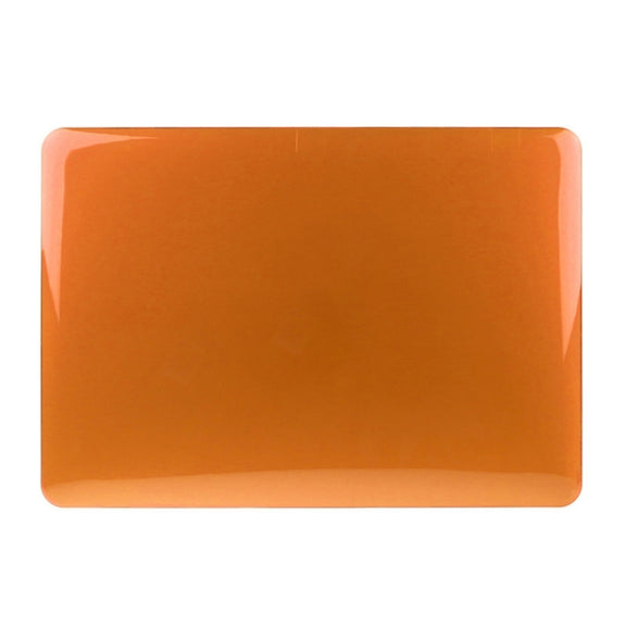 ENKAY for Macbook Pro 13.3 inch (US Version) / A1278 Hat-Prince 3 in 1 Crystal Hard Shell Plastic Protective Case with Keyboard Guard & Port Dust Plug(Orange)