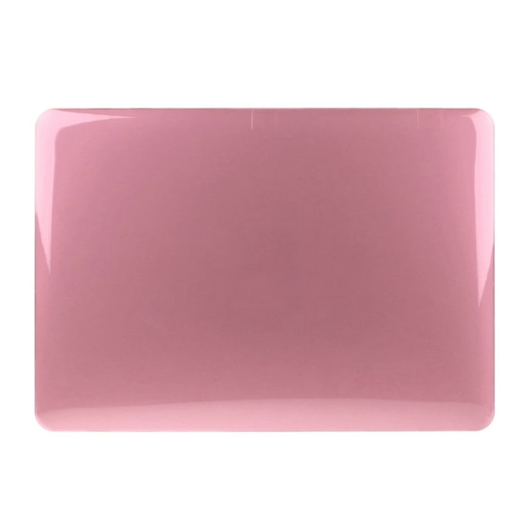 ENKAY for Macbook Pro 13.3 inch (US Version) / A1278 Hat-Prince 3 in 1 Crystal Hard Shell Plastic Protective Case with Keyboard Guard & Port Dust Plug(Pink)