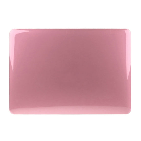 ENKAY for Macbook Pro 13.3 inch (US Version) / A1278 Hat-Prince 3 in 1 Crystal Hard Shell Plastic Protective Case with Keyboard Guard & Port Dust Plug(Pink)