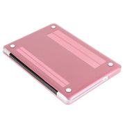 ENKAY for Macbook Pro 13.3 inch (US Version) / A1278 Hat-Prince 3 in 1 Crystal Hard Shell Plastic Protective Case with Keyboard Guard & Port Dust Plug(Pink)