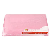 ENKAY for Macbook Pro 13.3 inch (US Version) / A1278 Hat-Prince 3 in 1 Crystal Hard Shell Plastic Protective Case with Keyboard Guard & Port Dust Plug(Pink)