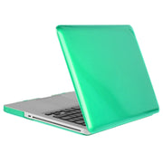 ENKAY for Macbook Pro 13.3 inch (US Version) / A1278 Hat-Prince 3 in 1 Crystal Hard Shell Plastic Protective Case with Keyboard Guard & Port Dust Plug(Green)