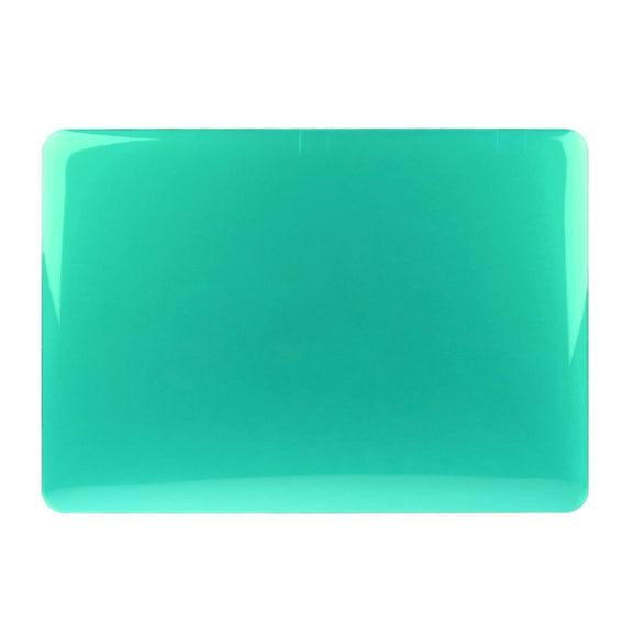 ENKAY for Macbook Pro 13.3 inch (US Version) / A1278 Hat-Prince 3 in 1 Crystal Hard Shell Plastic Protective Case with Keyboard Guard & Port Dust Plug(Green)