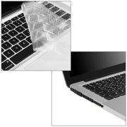 ENKAY for Macbook Pro 13.3 inch (US Version) / A1278 Hat-Prince 3 in 1 Crystal Hard Shell Plastic Protective Case with Keyboard Guard & Port Dust Plug(Green)