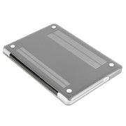 ENKAY for Macbook Pro 13.3 inch (US Version) / A1278 Hat-Prince 3 in 1 Crystal Hard Shell Plastic Protective Case with Keyboard Guard & Port Dust Plug(Grey)