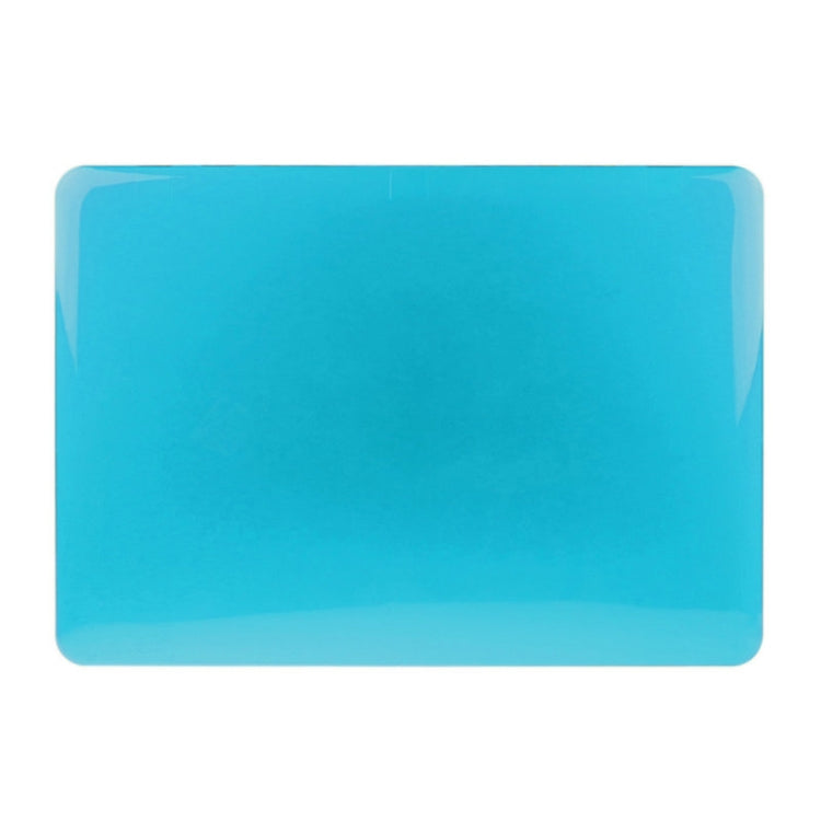 ENKAY for Macbook Pro 13.3 inch (US Version) / A1278 Hat-Prince 3 in 1 Crystal Hard Shell Plastic Protective Case with Keyboard Guard & Port Dust Plug(Blue)