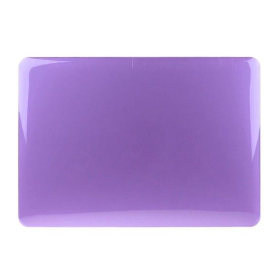ENKAY for Macbook Pro 13.3 inch (US Version) / A1278 Hat-Prince 3 in 1 Crystal Hard Shell Plastic Protective Case with Keyboard Guard & Port Dust Plug(Purple)