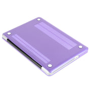 ENKAY for Macbook Pro 13.3 inch (US Version) / A1278 Hat-Prince 3 in 1 Crystal Hard Shell Plastic Protective Case with Keyboard Guard & Port Dust Plug(Purple)
