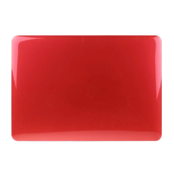 ENKAY for Macbook Pro 13.3 inch (US Version) / A1278 Hat-Prince 3 in 1 Crystal Hard Shell Plastic Protective Case with Keyboard Guard & Port Dust Plug(Red)