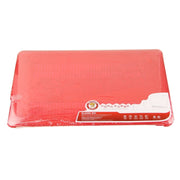 ENKAY for Macbook Pro 13.3 inch (US Version) / A1278 Hat-Prince 3 in 1 Crystal Hard Shell Plastic Protective Case with Keyboard Guard & Port Dust Plug(Red)