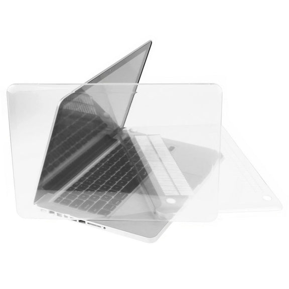 ENKAY for Macbook Pro 13.3 inch (US Version) / A1278 Hat-Prince 3 in 1 Crystal Hard Shell Plastic Protective Case with Keyboard Guard & Port Dust Plug(White)