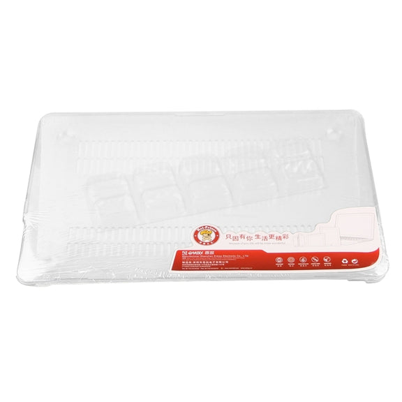 ENKAY for Macbook Pro 13.3 inch (US Version) / A1278 Hat-Prince 3 in 1 Crystal Hard Shell Plastic Protective Case with Keyboard Guard & Port Dust Plug(White)
