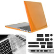 ENKAY for Macbook Pro Retina 13.3 inch (US Version) / A1425 / A1502 Hat-Prince 3 in 1 Crystal Hard Shell Plastic Protective Case with Keyboard Guard & Port Dust Plug(Orange) - free shipping - PMC Jewellery - Order now!