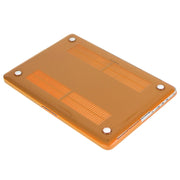 ENKAY for Macbook Pro Retina 13.3 inch (US Version) / A1425 / A1502 Hat-Prince 3 in 1 Crystal Hard Shell Plastic Protective Case with Keyboard Guard & Port Dust Plug(Orange)