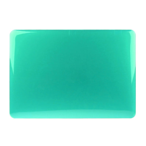 ENKAY for Macbook Pro Retina 13.3 inch (US Version) / A1425 / A1502 Hat-Prince 3 in 1 Crystal Hard Shell Plastic Protective Case with Keyboard Guard & Port Dust Plug(Green)