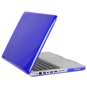 ENKAY for Macbook Pro 15.4 inch (US Version) / A1286 Hat-Prince 3 in 1 Crystal Hard Shell Plastic Protective Case with Keyboard Guard & Port Dust Plug(Dark Blue)