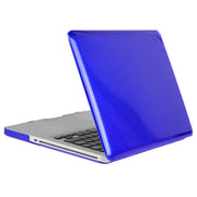 ENKAY for Macbook Pro 15.4 inch (US Version) / A1286 Hat-Prince 3 in 1 Crystal Hard Shell Plastic Protective Case with Keyboard Guard & Port Dust Plug(Dark Blue)