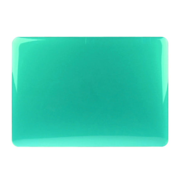 ENKAY for Macbook Pro 15.4 inch (US Version) / A1286 Hat-Prince 3 in 1 Crystal Hard Shell Plastic Protective Case with Keyboard Guard & Port Dust Plug(Green)
