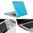 ENKAY for Macbook Pro 15.4 inch (US Version) / A1286 Hat-Prince 3 in 1 Crystal Hard Shell Plastic Protective Case with Keyboard Guard & Port Dust Plug(Blue) - free shipping - PMC Jewellery - Order now!