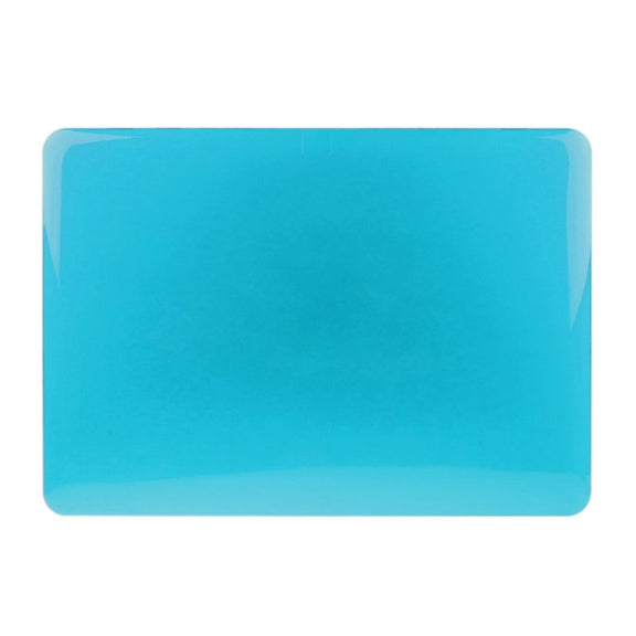 ENKAY for Macbook Pro 15.4 inch (US Version) / A1286 Hat-Prince 3 in 1 Crystal Hard Shell Plastic Protective Case with Keyboard Guard & Port Dust Plug(Blue)