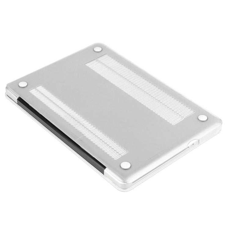 ENKAY for Macbook Pro 15.4 inch (US Version) / A1286 Hat-Prince 3 in 1 Crystal Hard Shell Plastic Protective Case with Keyboard Guard & Port Dust Plug(White)