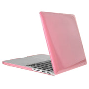 ENKAY for Macbook Pro Retina 15.4 inch (US Version) / A1398 Hat-Prince 3 in 1 Crystal Hard Shell Plastic Protective Case with Keyboard Guard & Port Dust Plug(Pink)