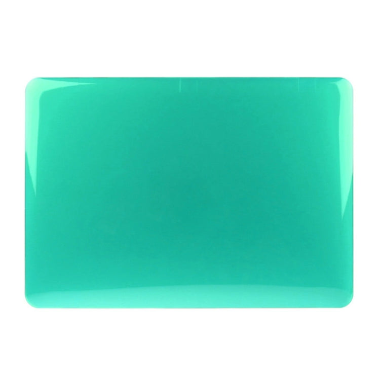ENKAY for Macbook Pro Retina 15.4 inch (US Version) / A1398 Hat-Prince 3 in 1 Crystal Hard Shell Plastic Protective Case with Keyboard Guard & Port Dust Plug(Green)