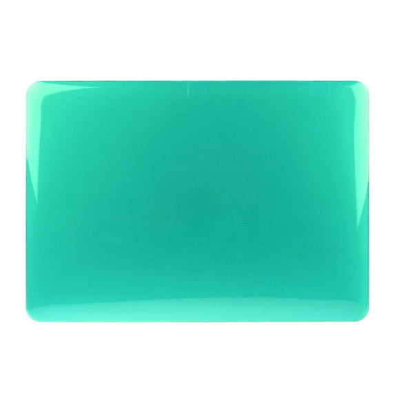 ENKAY for Macbook Pro Retina 15.4 inch (US Version) / A1398 Hat-Prince 3 in 1 Crystal Hard Shell Plastic Protective Case with Keyboard Guard & Port Dust Plug(Green)