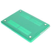 ENKAY for Macbook Pro Retina 15.4 inch (US Version) / A1398 Hat-Prince 3 in 1 Crystal Hard Shell Plastic Protective Case with Keyboard Guard & Port Dust Plug(Green)