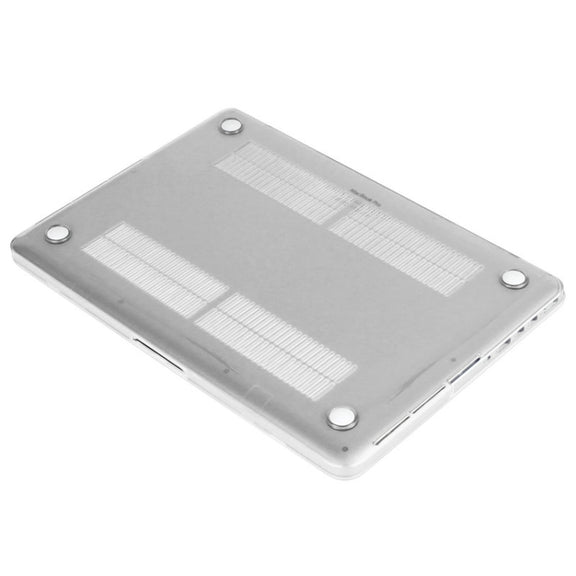 ENKAY for Macbook Pro Retina 15.4 inch (US Version) / A1398 Hat-Prince 3 in 1 Crystal Hard Shell Plastic Protective Case with Keyboard Guard & Port Dust Plug(White)