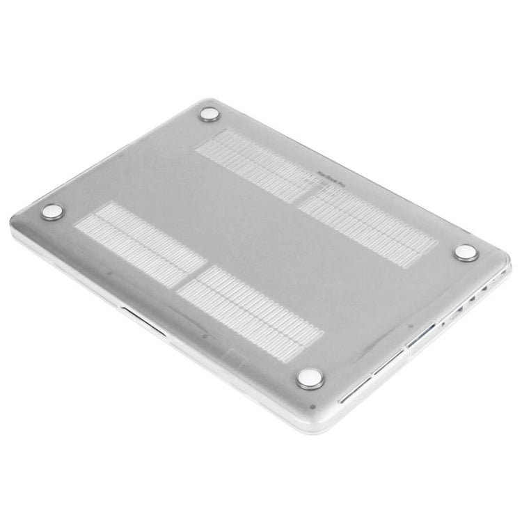 ENKAY for Macbook Pro Retina 15.4 inch (US Version) / A1398 Hat-Prince 3 in 1 Crystal Hard Shell Plastic Protective Case with Keyboard Guard & Port Dust Plug(White)