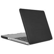 ENKAY for Macbook Pro 13.3 inch (US Version) / A1278 Hat-Prince 3 in 1 Frosted Hard Shell Plastic Protective Case with Keyboard Guard & Port Dust Plug(Black)