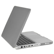 ENKAY for Macbook Pro 13.3 inch (US Version) / A1278 Hat-Prince 3 in 1 Frosted Hard Shell Plastic Protective Case with Keyboard Guard & Port Dust Plug(Grey)