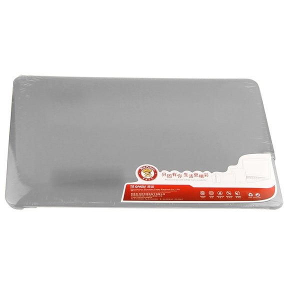 ENKAY for Macbook Pro 13.3 inch (US Version) / A1278 Hat-Prince 3 in 1 Frosted Hard Shell Plastic Protective Case with Keyboard Guard & Port Dust Plug(Grey)