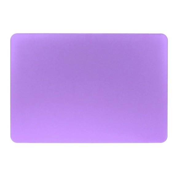 ENKAY for Macbook Pro 13.3 inch (US Version) / A1278 Hat-Prince 3 in 1 Frosted Hard Shell Plastic Protective Case with Keyboard Guard & Port Dust Plug(Purple)