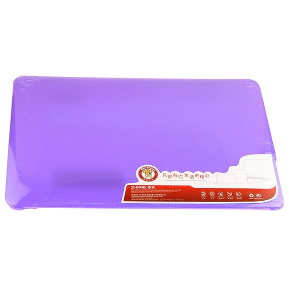 ENKAY for Macbook Pro 13.3 inch (US Version) / A1278 Hat-Prince 3 in 1 Frosted Hard Shell Plastic Protective Case with Keyboard Guard & Port Dust Plug(Purple)