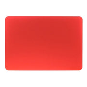 ENKAY for Macbook Pro 13.3 inch (US Version) / A1278 Hat-Prince 3 in 1 Frosted Hard Shell Plastic Protective Case with Keyboard Guard & Port Dust Plug(Red)