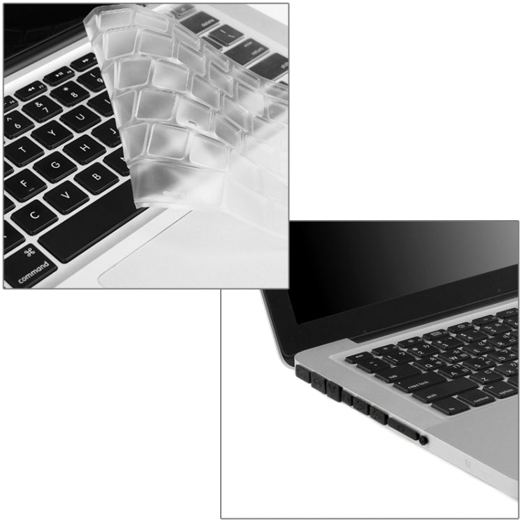 ENKAY for Macbook Pro 13.3 inch (US Version) / A1278 Hat-Prince 3 in 1 Frosted Hard Shell Plastic Protective Case with Keyboard Guard & Port Dust Plug(Red)