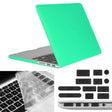 ENKAY for Macbook Pro Retina 13.3 inch (US Version) / A1425 / A1502 Hat-Prince 3 in 1 Frosted Hard Shell Plastic Protective Case with Keyboard Guard & Port Dust Plug(Green) - free shipping - PMC Jewellery - Order now!