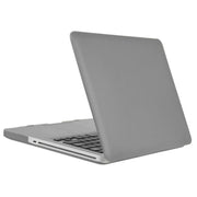 ENKAY for Macbook Pro 15.4 inch (US Version) / A1286 Hat-Prince 3 in 1 Frosted Hard Shell Plastic Protective Case with Keyboard Guard & Port Dust Plug(Grey)