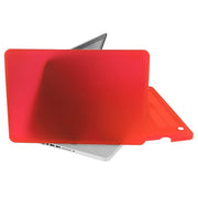 ENKAY for Macbook Pro 15.4 inch (US Version) / A1286 Hat-Prince 3 in 1 Frosted Hard Shell Plastic Protective Case with Keyboard Guard & Port Dust Plug(Red)