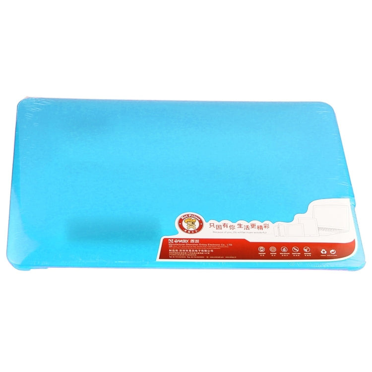 ENKAY for Macbook Pro Retina 15.4 inch (US Version) / A1398 Hat-Prince 3 in 1 Frosted Hard Shell Plastic Protective Case with Keyboard Guard & Port Dust Plug(Blue)