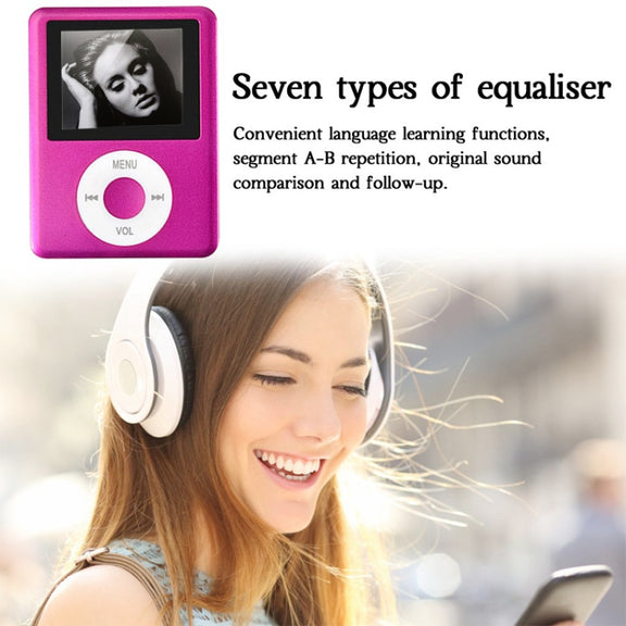 1.8 inch TFT Screen MP4 Player with TF Card Slot, Support Recorder, FM Radio, E-Book and Calendar(Silver)