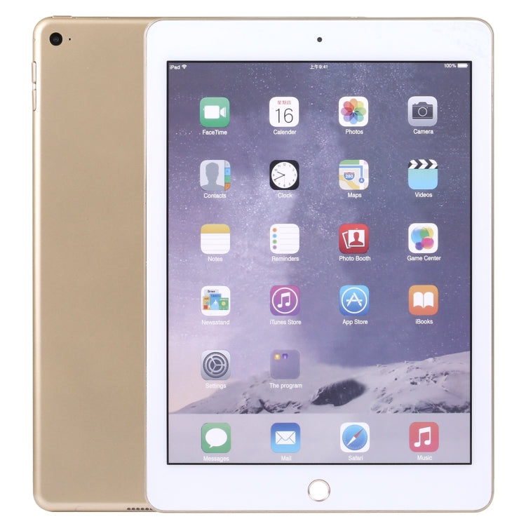 For iPad Air 2 High Quality Color Screen Non-Working Fake Dummy Display Model (Gold)
