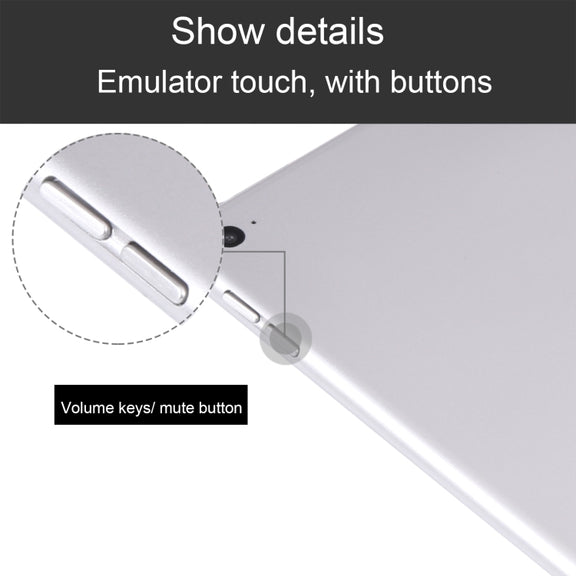 For iPad Air 2 High Quality Color Screen Non-Working Fake Dummy Display Model (Silver)