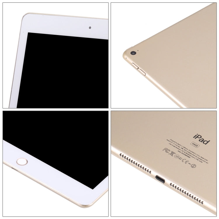 For iPad Air 2 Dark Screen Non-Working Fake Dummy Display Model(Gold)